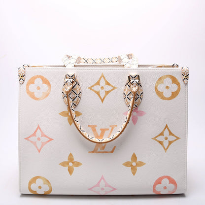 Louis-Vuitton Onthego MM By The Pool . Monogram Multicolor