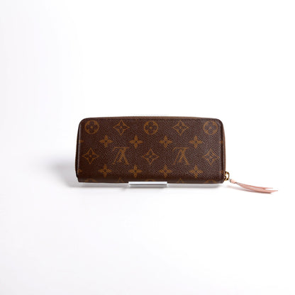 Louis-Vuitton Clemence Wallet Monogram Pink