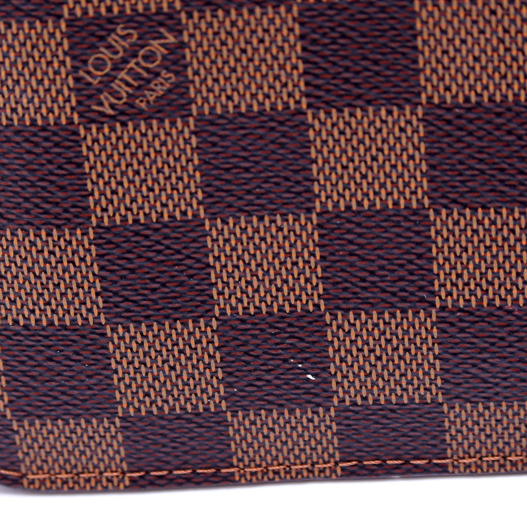 Louis-Vuitton Neverfull W/Wallet MM Ebene