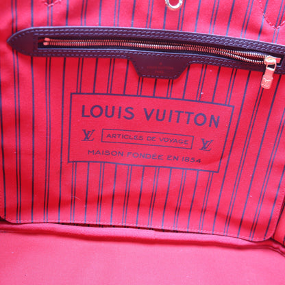 Louis-Vuitton Neverfull W/Wallet MM Ebene