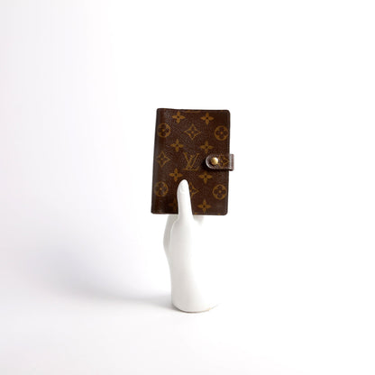 Louis-Vuitton Agenda Small Ring Monogram
