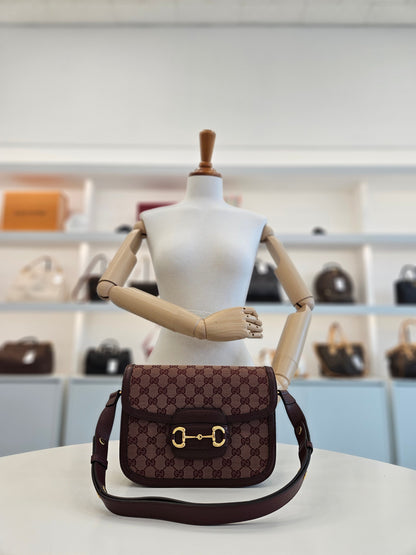 Gucci 1955 Horsebit Shoulder Bag 138569364