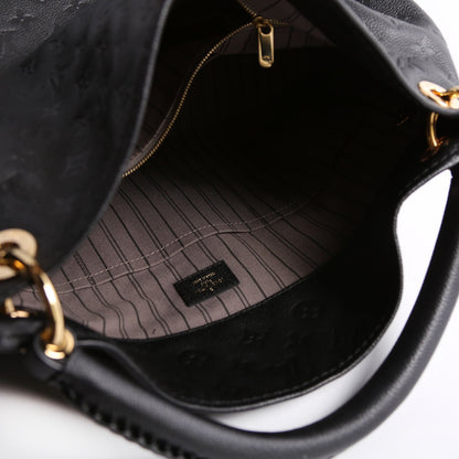 Louis-Vuitton Artsy MM Empreinte Black