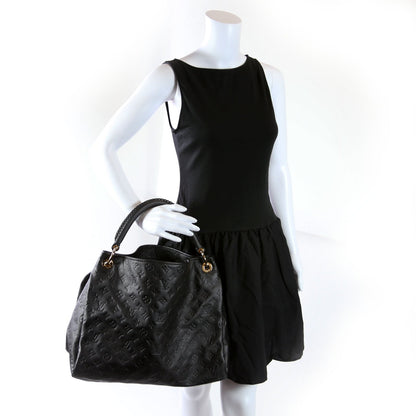 Louis-Vuitton Artsy MM Empreinte Black