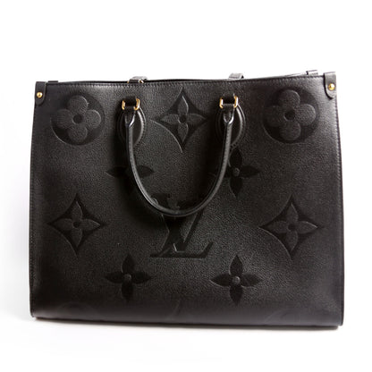 Louis-Vuitton ONTHEGO GM Empreinte Black