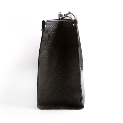 Louis-Vuitton ONTHEGO GM Empreinte Black
