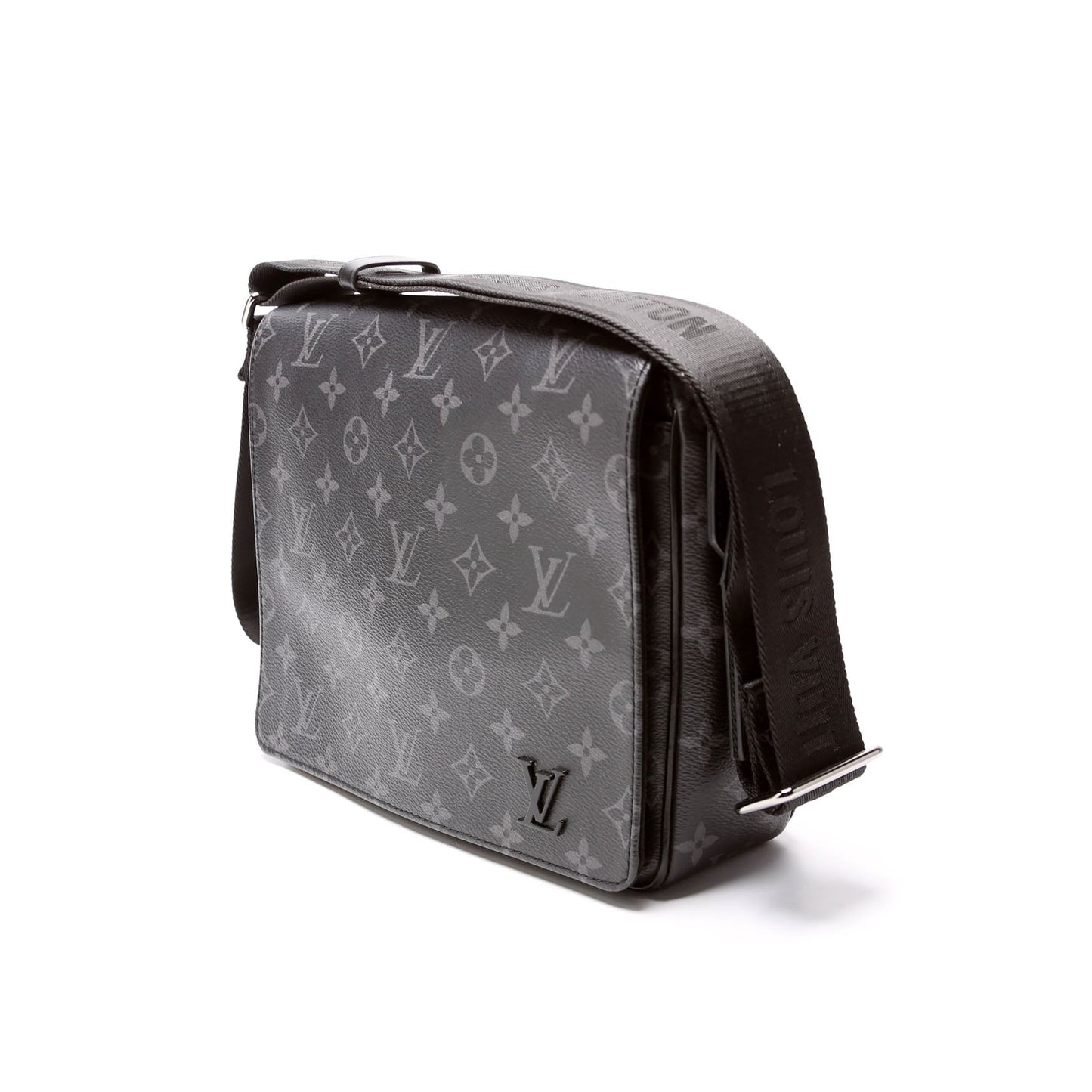 Louis-Vuitton District PM Monogram Eclipse NV Black