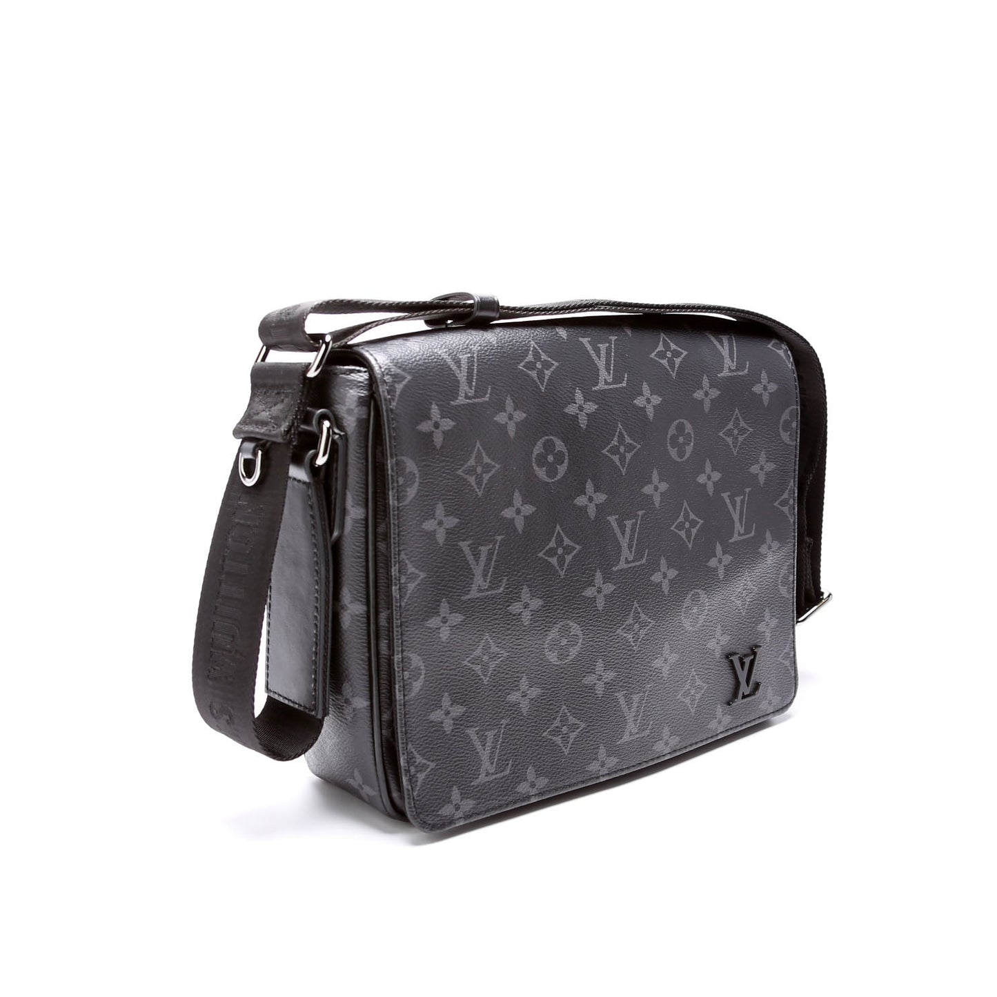 Louis-Vuitton District PM Monogram Eclipse NV Black