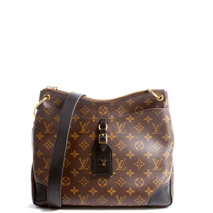 Louis-Vuitton Odeon NM MM Monogram Black