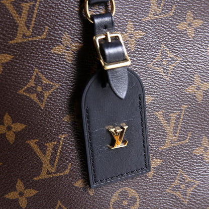 Louis-Vuitton Odeon NM MM Monogram Black