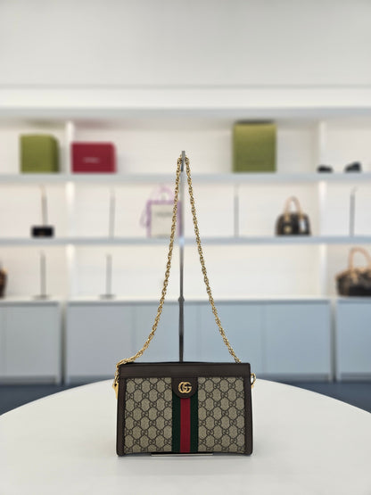 Gucci Ophidia GG Supreme Chain Small Shoulder Bag NBS72310526S 138626748