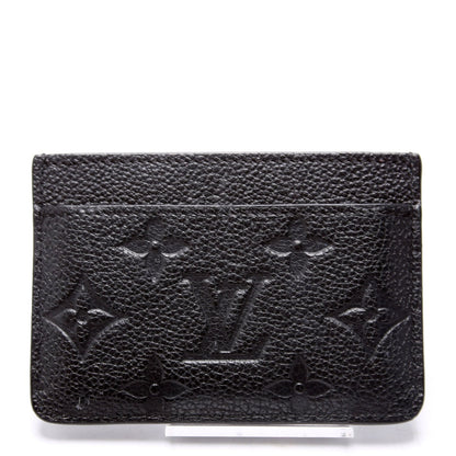 Louis-Vuitton Card Holder Empreinte Black