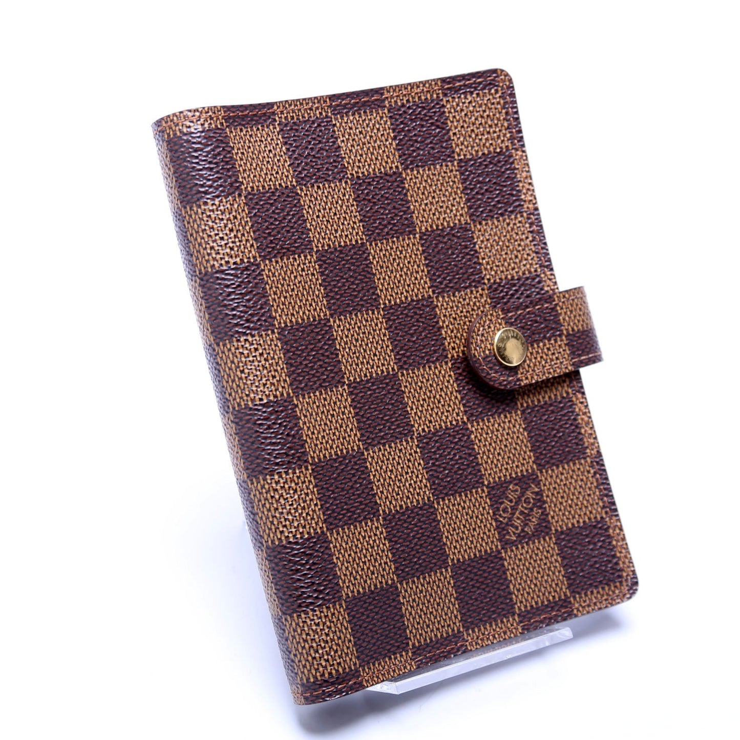 Louis-Vuitton Agenda Small Ring Damier Ebene