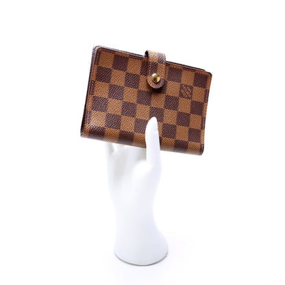 Louis-Vuitton Agenda Small Ring Damier Ebene