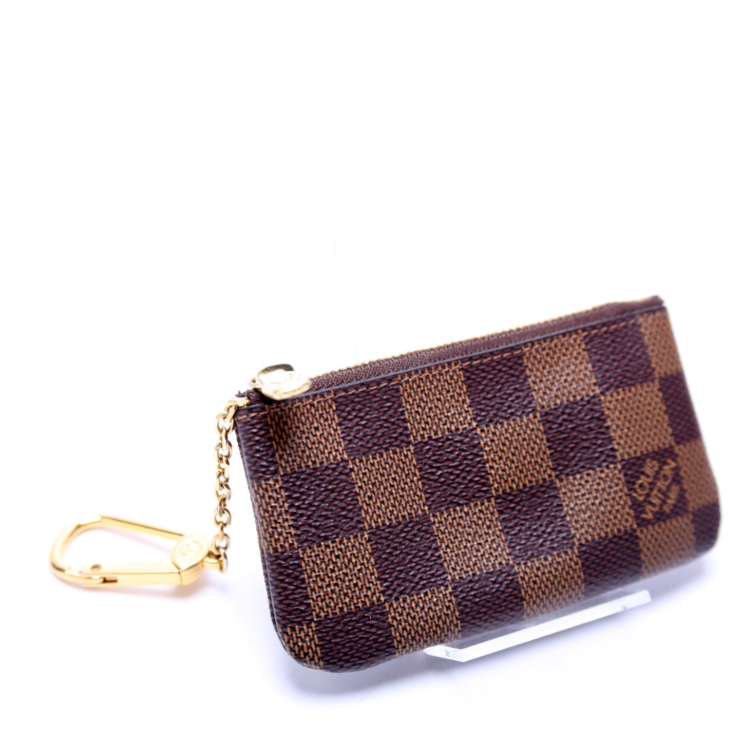 Louis-Vuitton Pochette Cles Damier Ebene