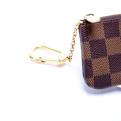 Louis-Vuitton Pochette Cles Damier Ebene