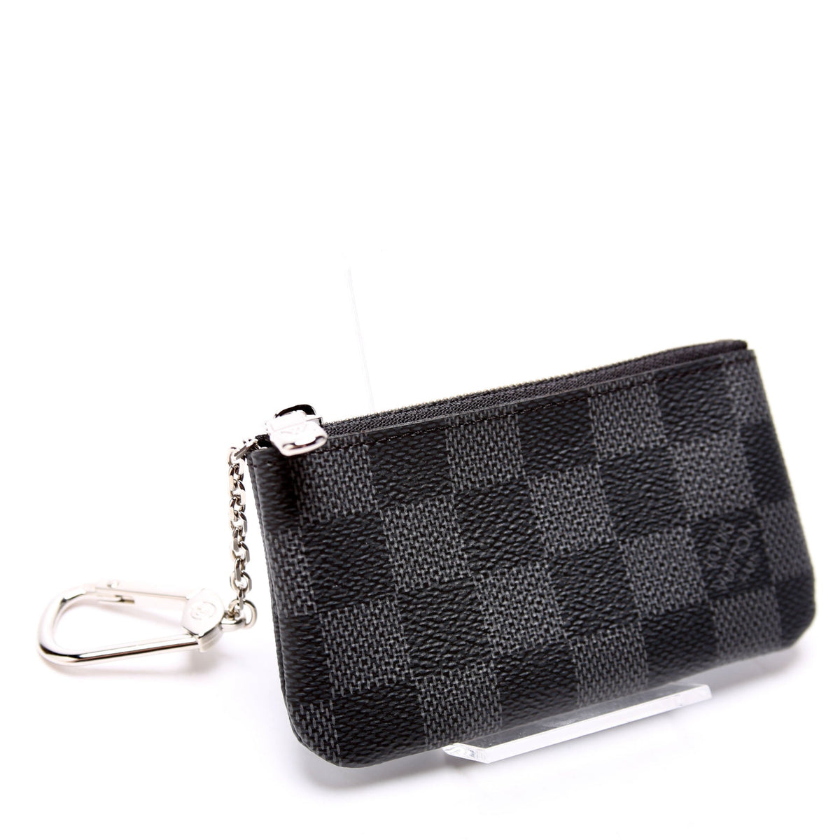 Louis-Vuitton Pochette Cles Damier Graphite