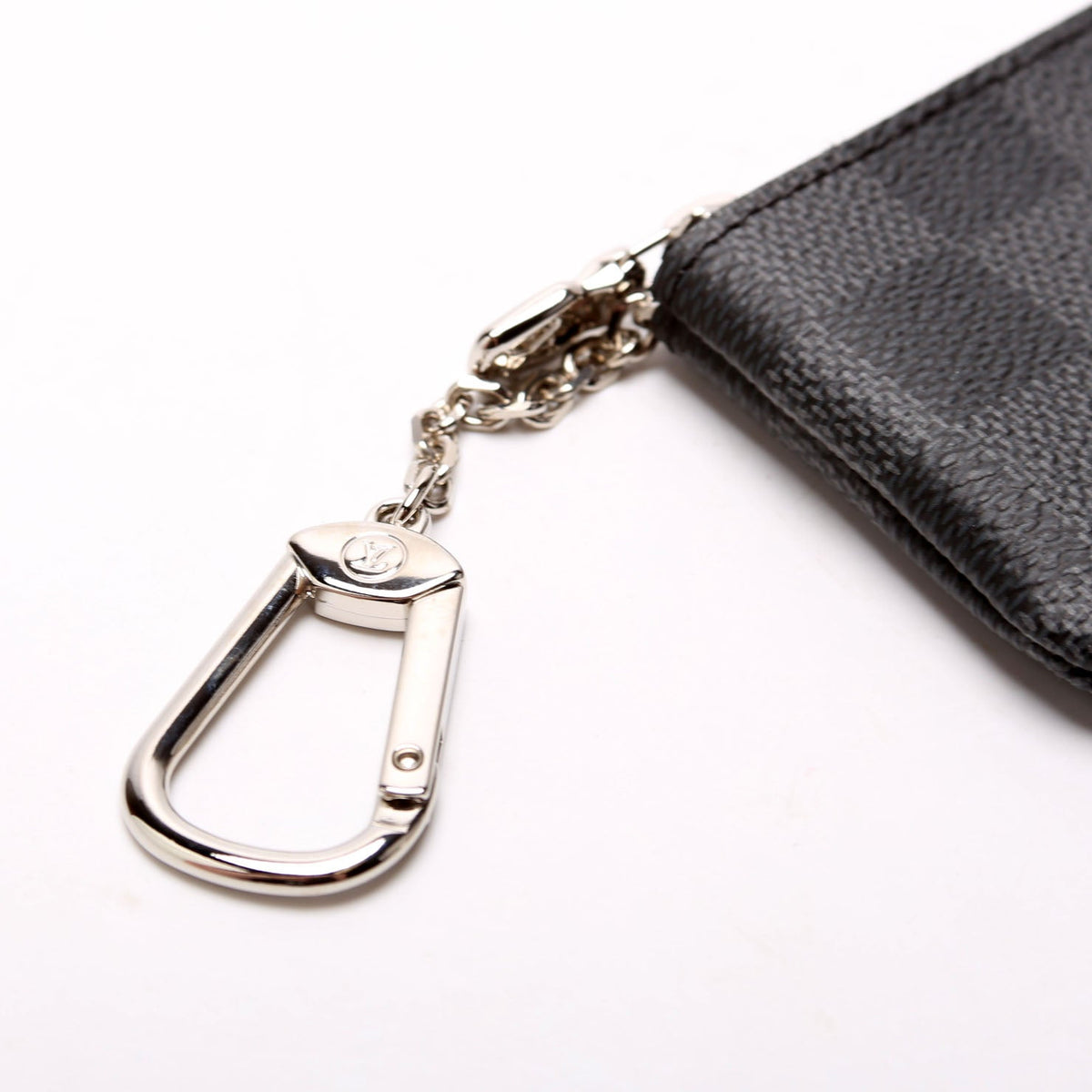 Louis-Vuitton Pochette Cles Damier Graphite