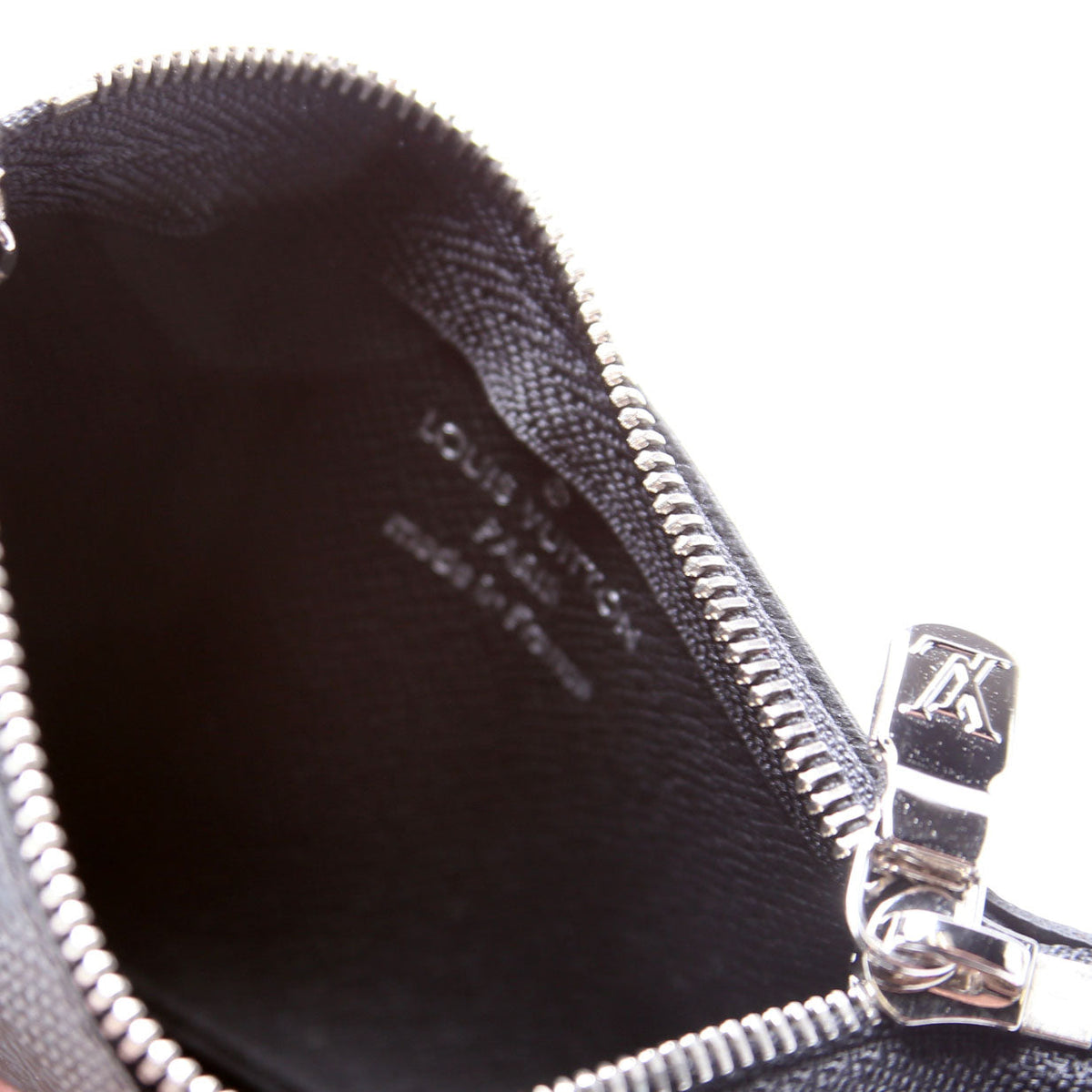 Louis-Vuitton Pochette Cles Damier Graphite