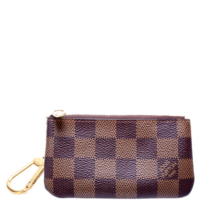 Louis-Vuitton Pochette Cles Damier Ebene