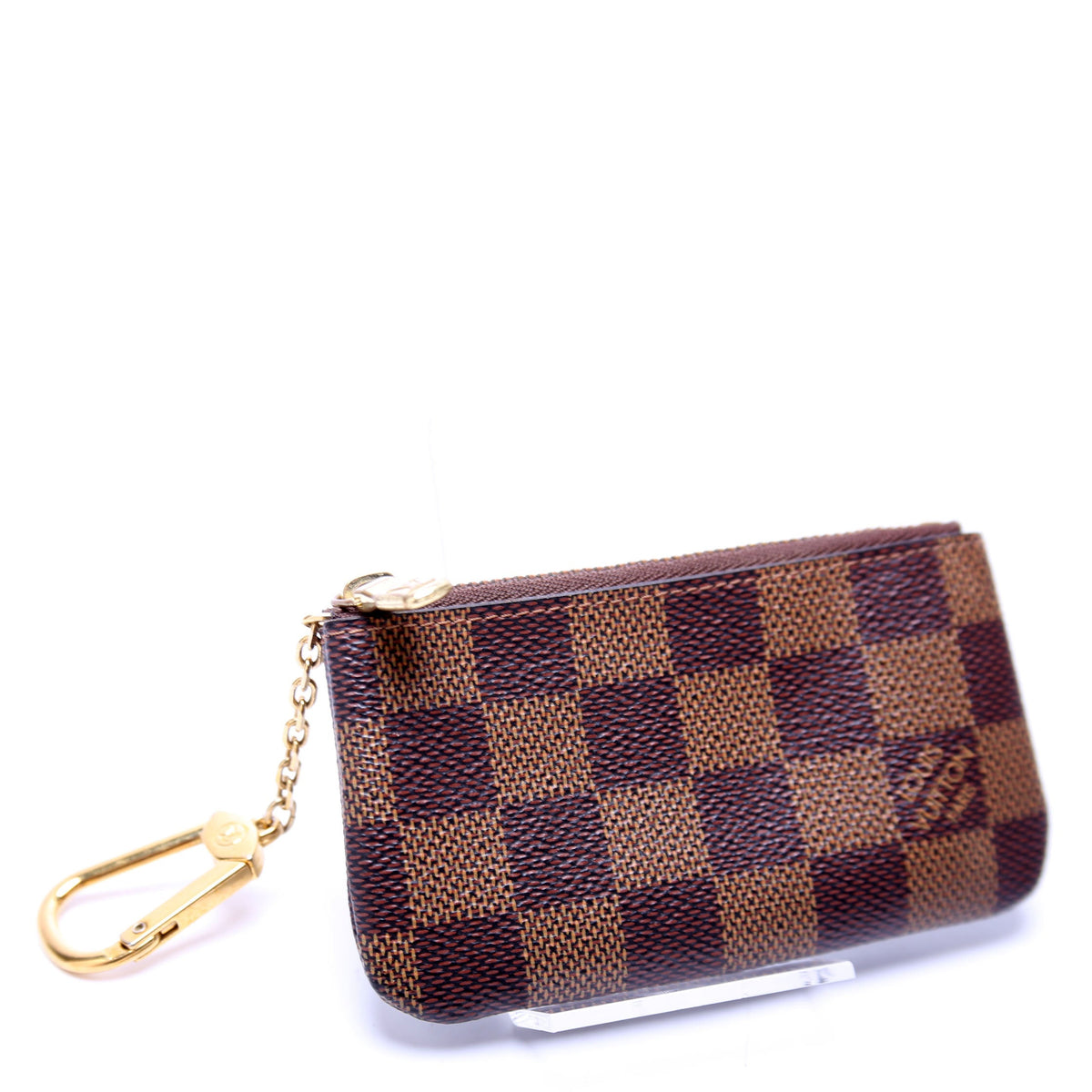 Louis-Vuitton Pochette Cles Damier Ebene