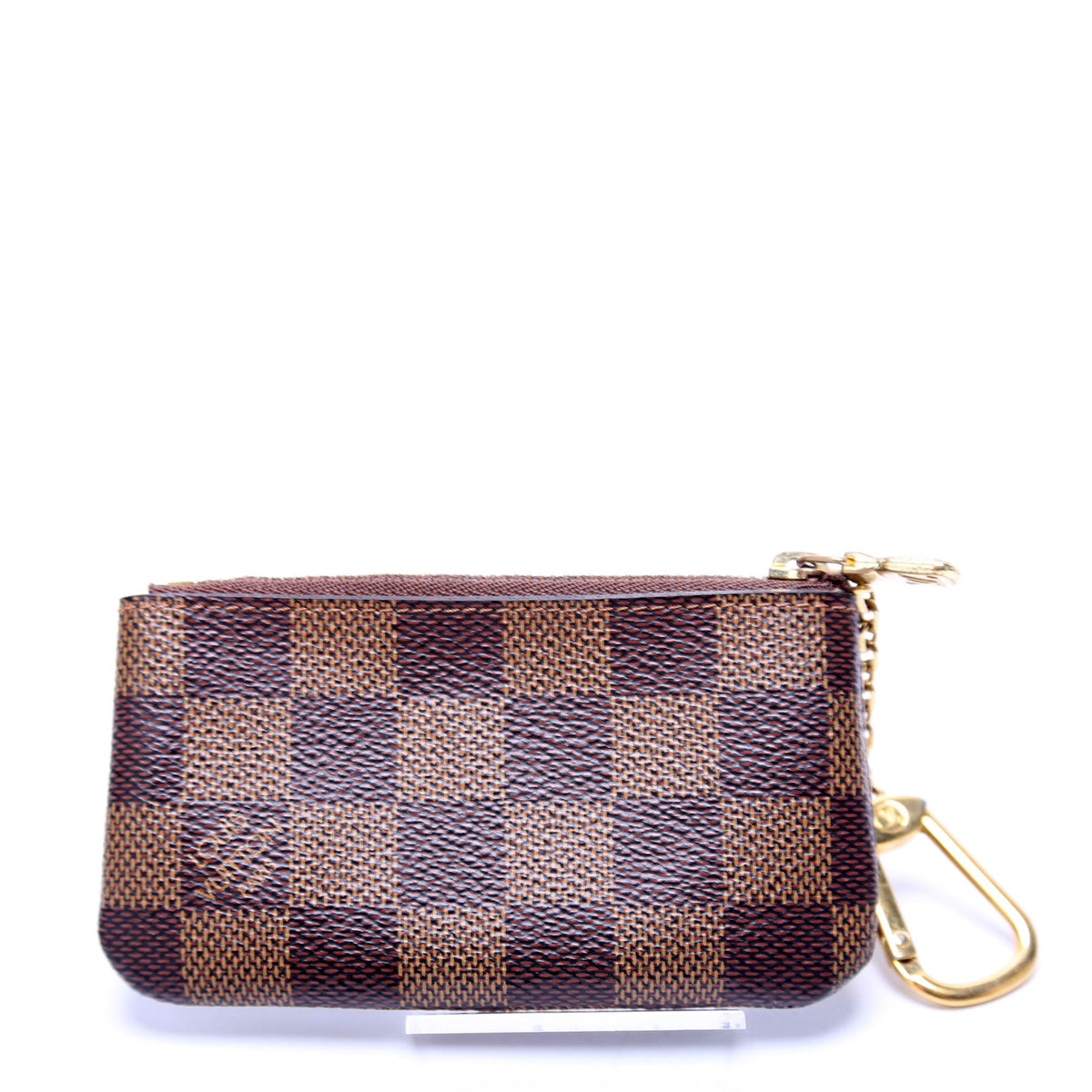 Louis-Vuitton Pochette Cles Damier Ebene