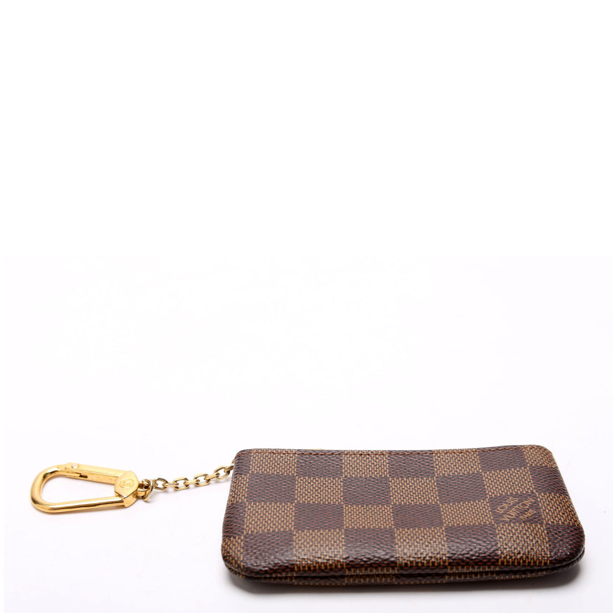 Louis-Vuitton Pochette Cles Damier Ebene