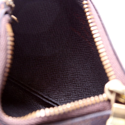 Louis-Vuitton Pochette Cles Damier Ebene