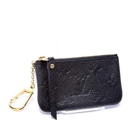 Louis-Vuitton Pochette Cles Empreinte Black
