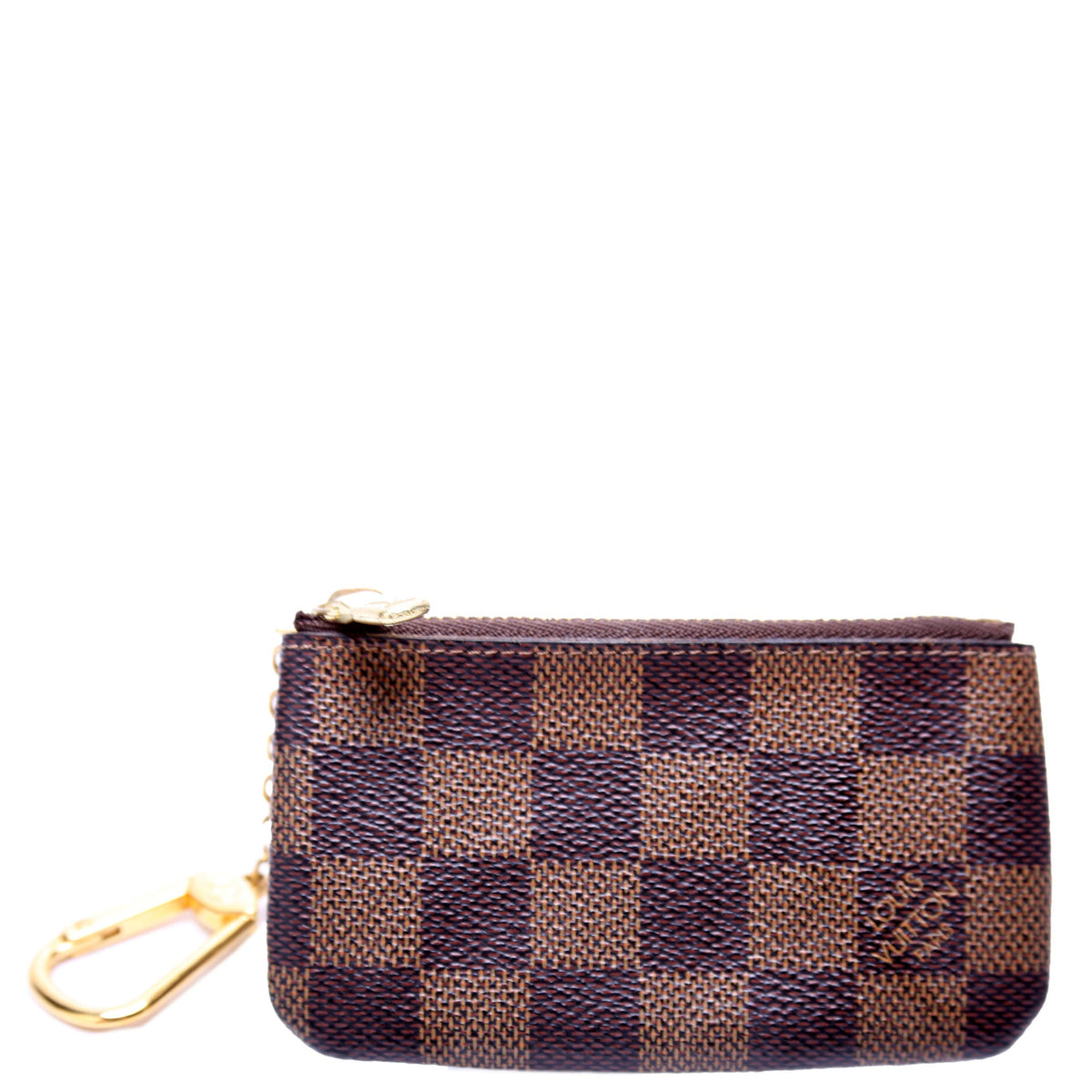 Louis-Vuitton Pochette Cles Damier Ebene
