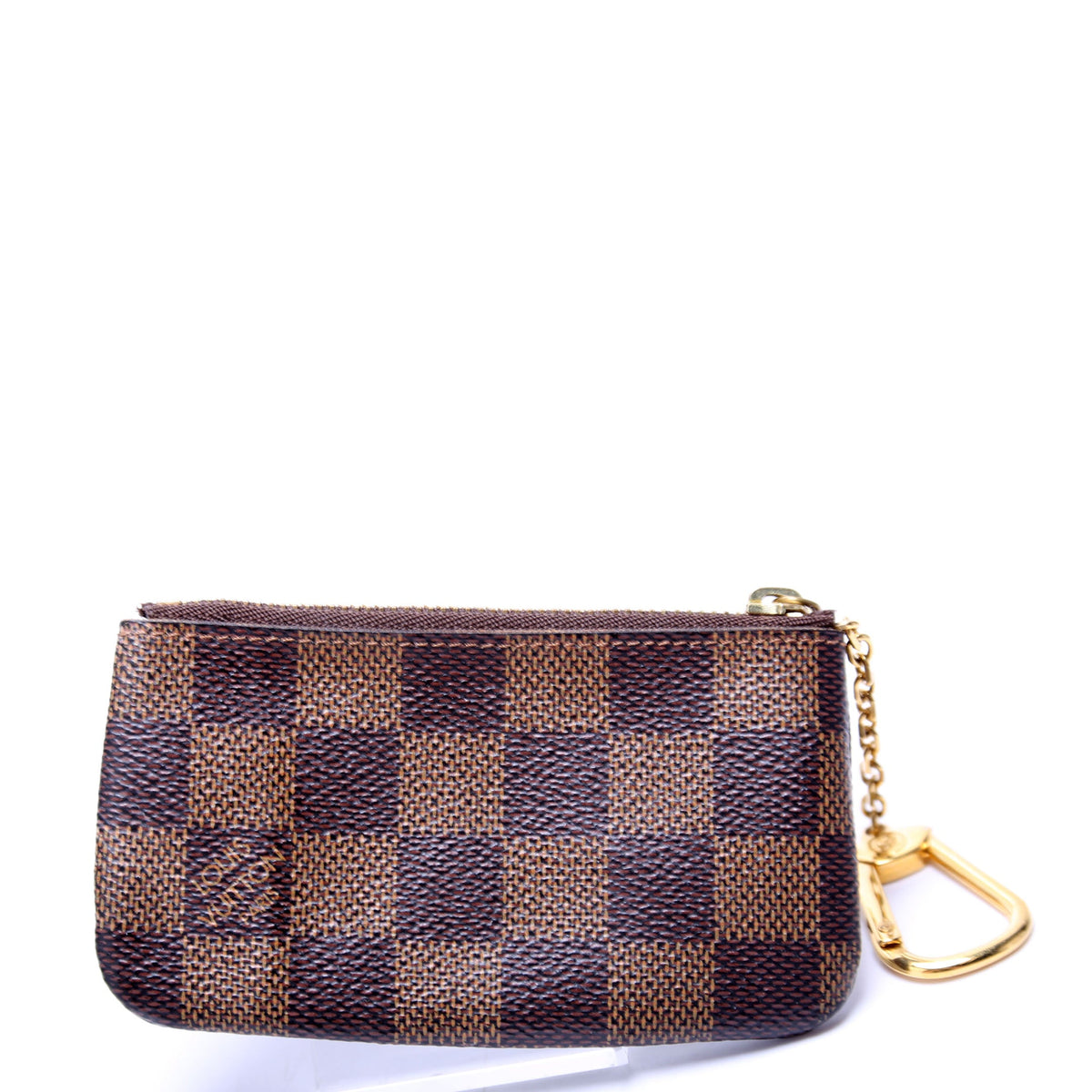Louis-Vuitton Pochette Cles Damier Ebene