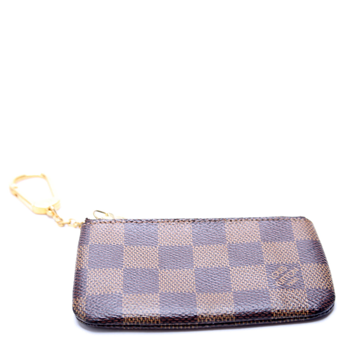 Louis-Vuitton Pochette Cles Damier Ebene