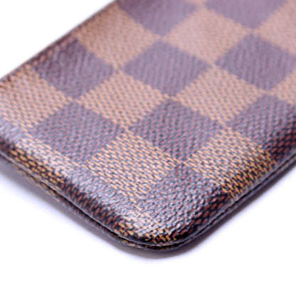 Louis-Vuitton Pochette Cles Damier Ebene