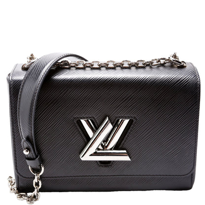 Louis-Vuitton Twist MM Epi Black