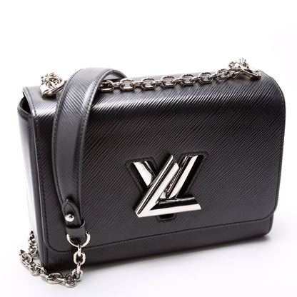 Louis-Vuitton Twist MM Epi Black