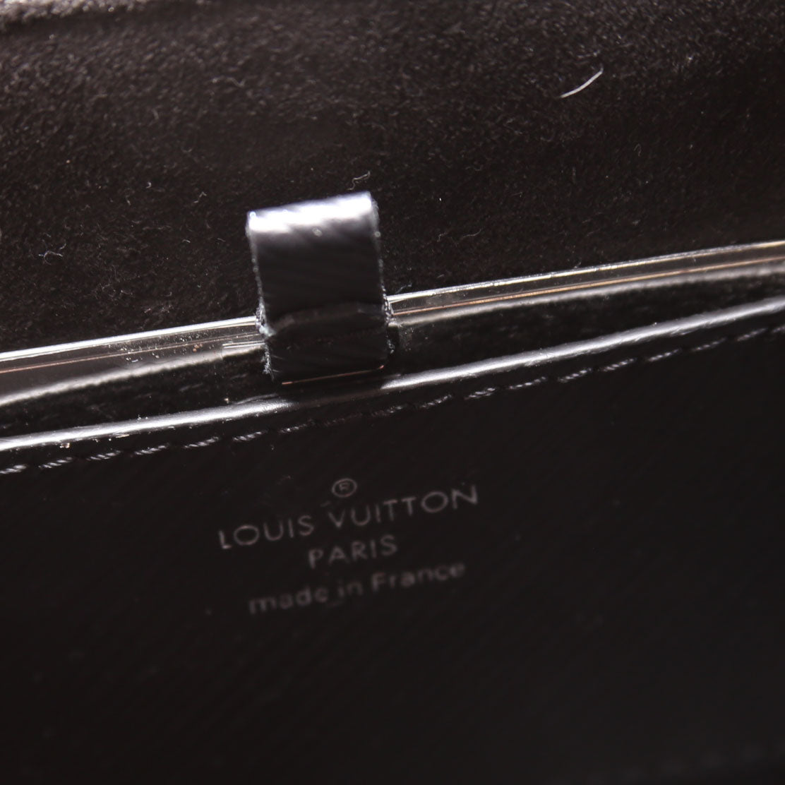 Louis-Vuitton Twist MM Epi Black