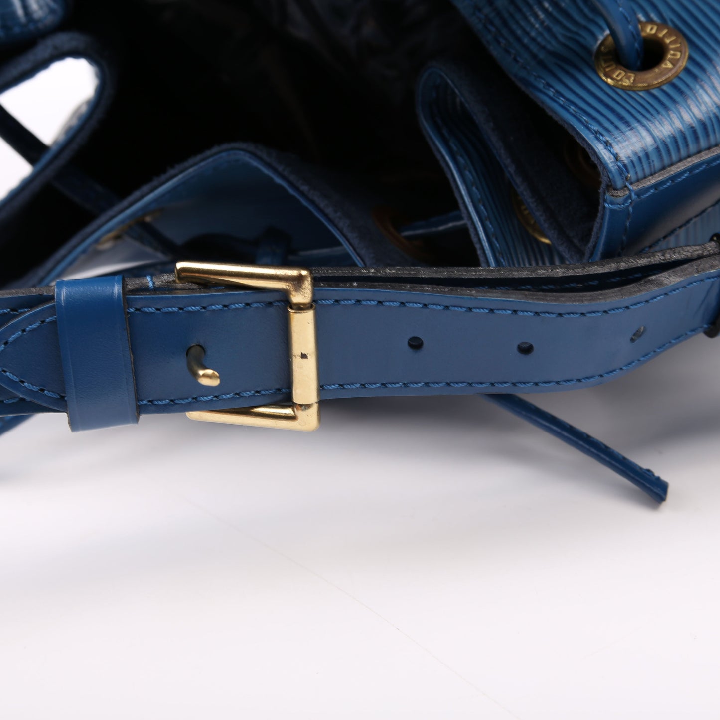 Louis-Vuitton Noe Petit Vintage Epi Blue