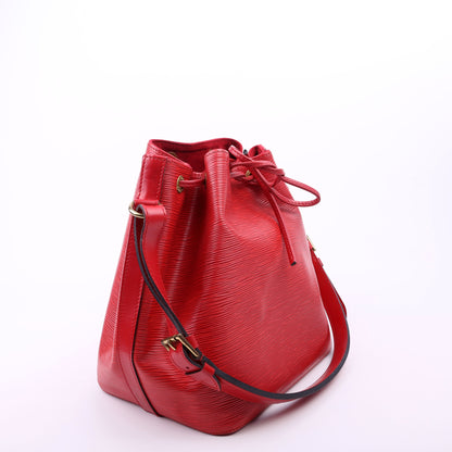 Louis-Vuitton Noe Petit Vintage Epi Red
