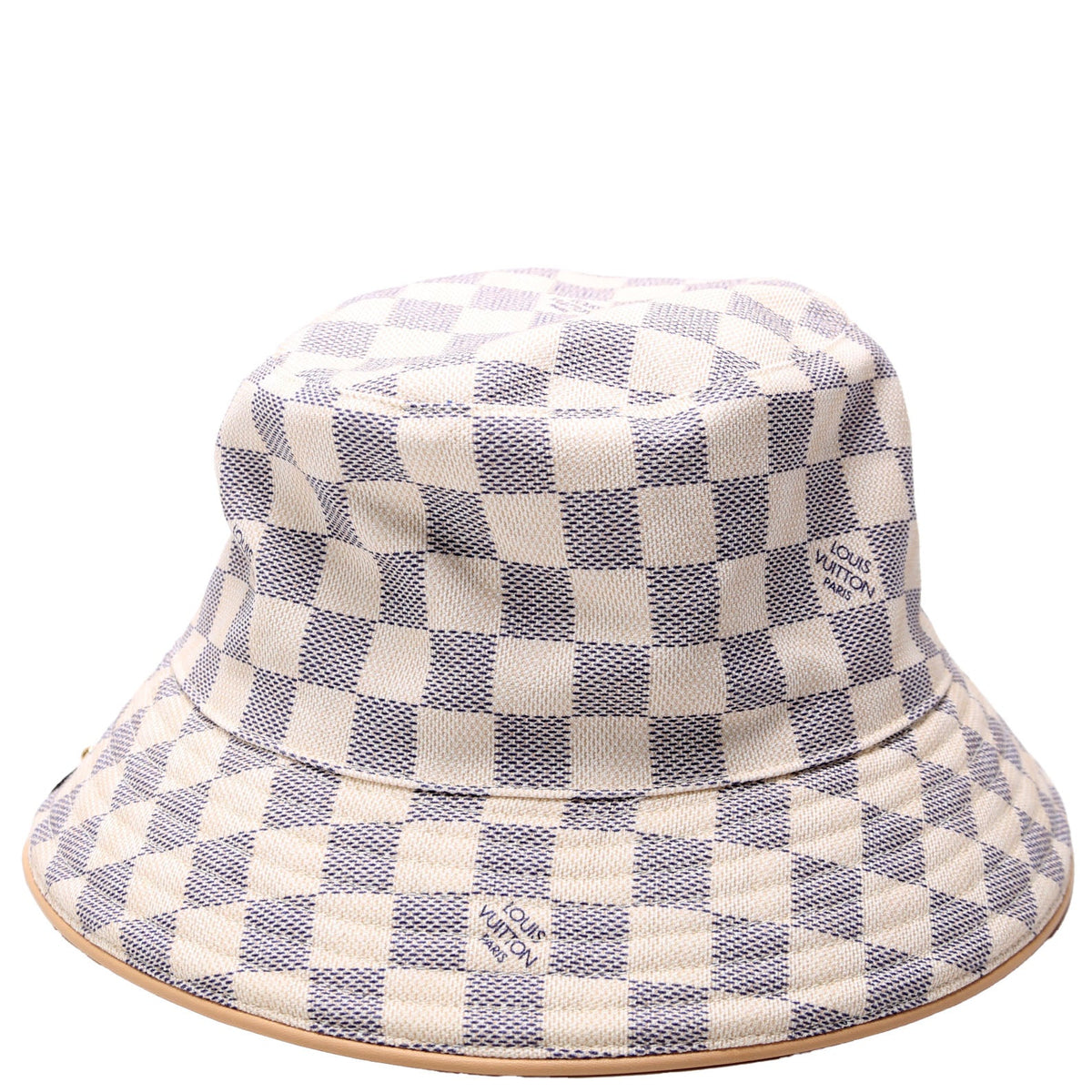 Louis-Vuitton Azur Bucket Hat Size Small