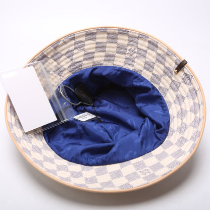 Louis-Vuitton Azur Bucket Hat Size Small