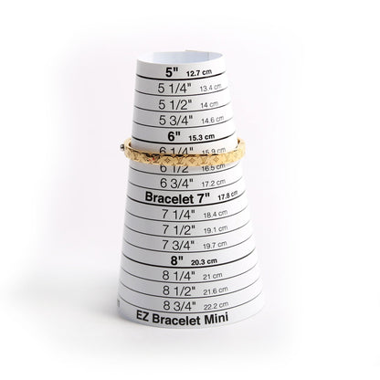 Louis-Vuitton MM Nanogram Cuff Bracelet Size Small Gold