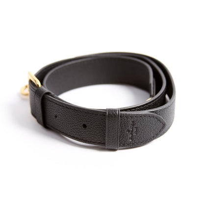 Louis-Vuitton MM Adjustable Empreinte Leather Strap Black