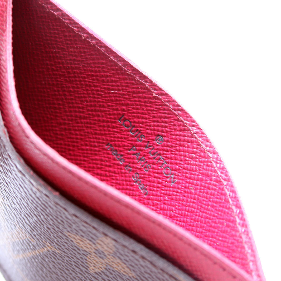Louis-Vuitton Card Holder Monogram Berry