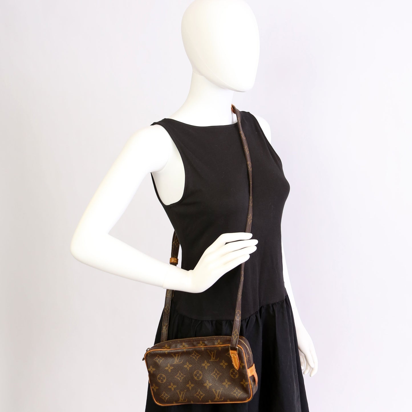 Louis-Vuitton Pochette Marly Bandouliere Monogram