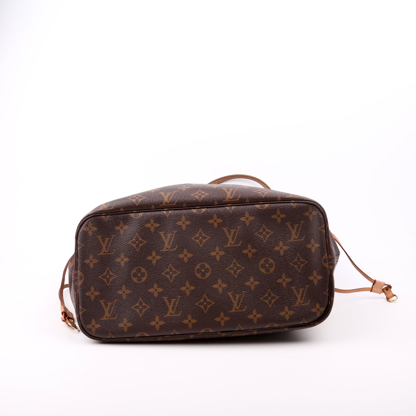 Louis-Vuitton Neverfull With Wallet MM Monogram Red
