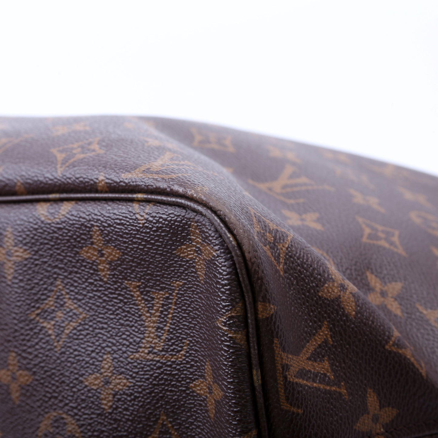 Louis-Vuitton Neverfull With Wallet MM Monogram Red