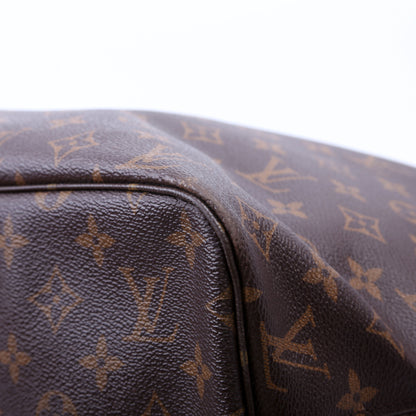 Louis-Vuitton Neverfull With Wallet MM Monogram Red