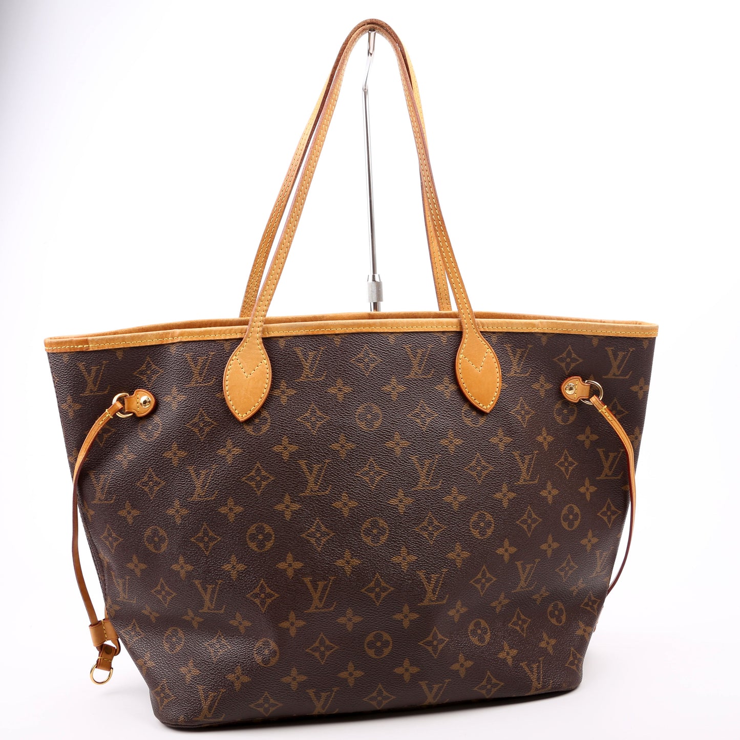Louis-Vuitton Neverfull With Wallet MM Monogram Pink