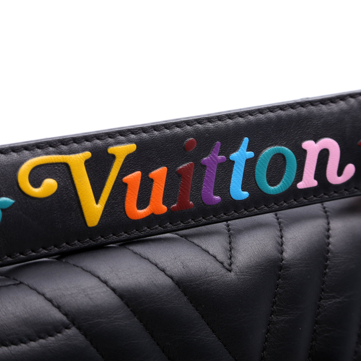 Louis-Vuitton New Wave Chain MM Black
