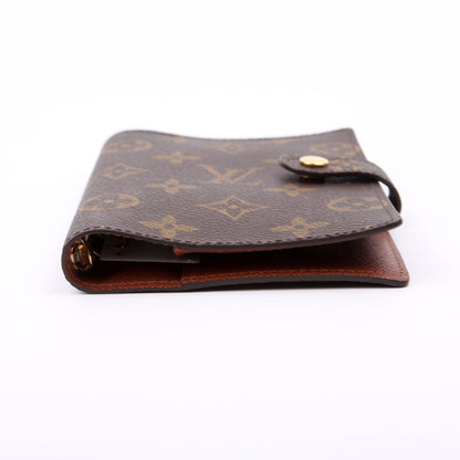 Louis-Vuitton Agenda Small Ring Monogram